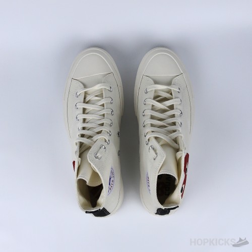 Play X Converse CT Hi White (Premium Batch)