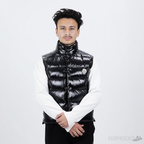 Moncler Tibb Logo-Patch Padded Gilet (High-end-Batch)