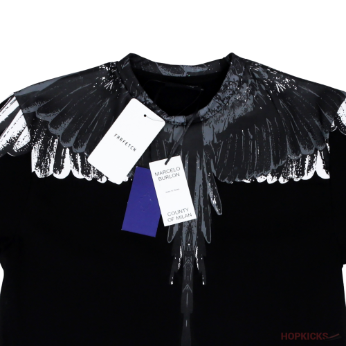 Marcelo Burlon ICON Black Tee