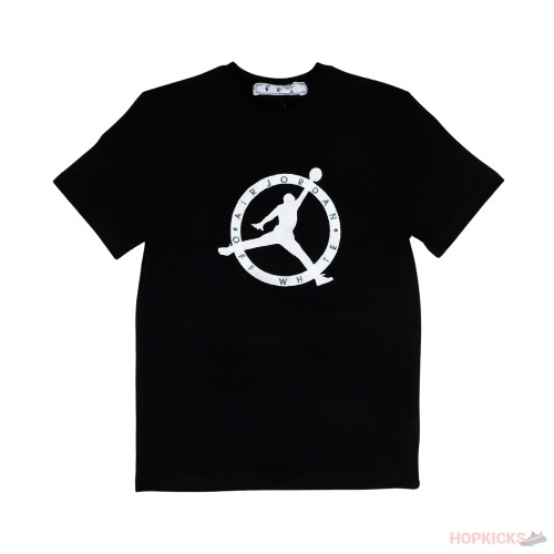 Off White Jordan Black Tee