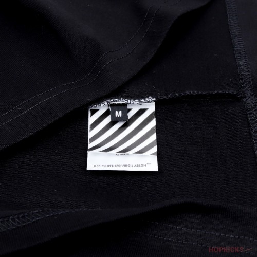 Off White Jordan Black Tee