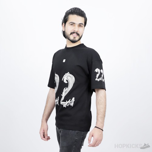 Amiri Logo Print Cotton T-Shirt