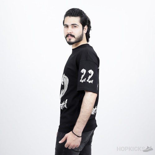 Amiri Logo Print Cotton T-Shirt