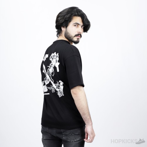 Off-White Digital Headphones Arrow Print T-Shirt