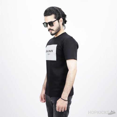 Balmain Black logo T-Shirt