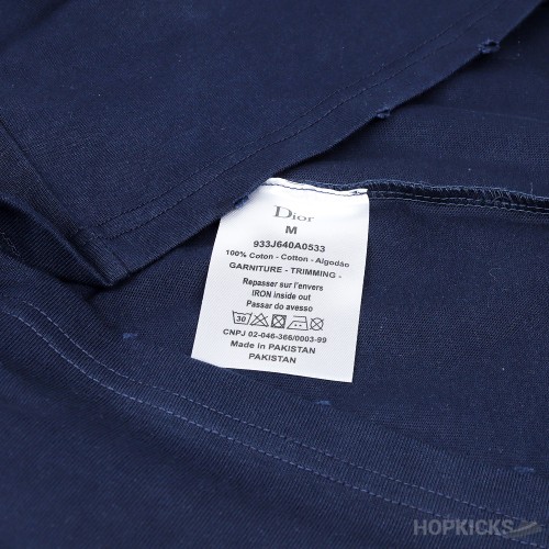 Christian Dior Men's Blue Tee