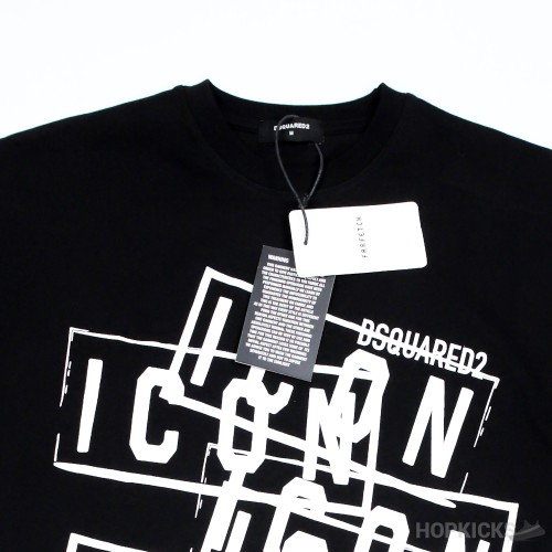 ICON Dsquared 2 Black Tee