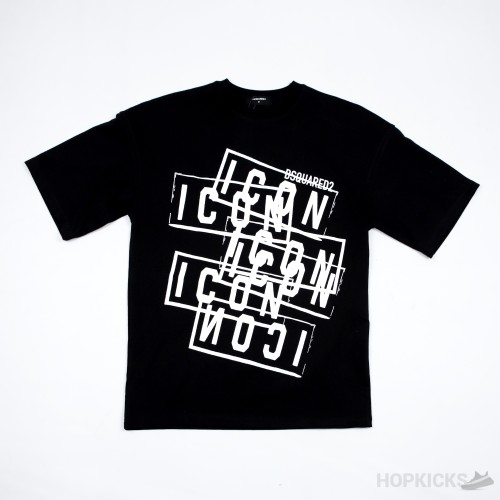 ICON Dsquared 2 Black Tee