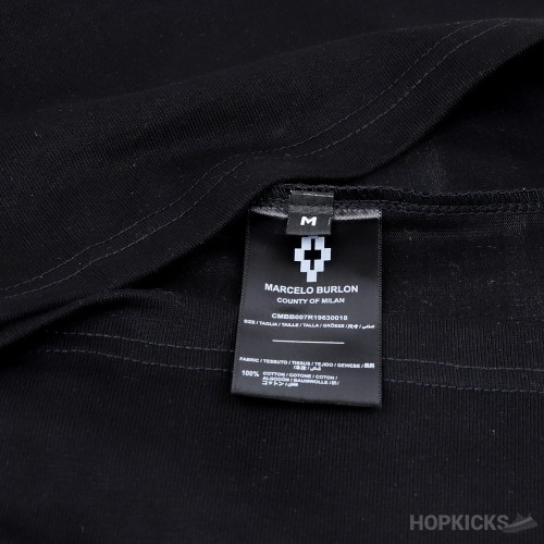 Marcelo Burlon Black Tee