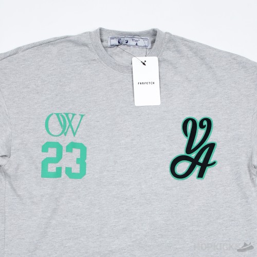 Off-White 23 Varsity Skate Cotton T-Shirt