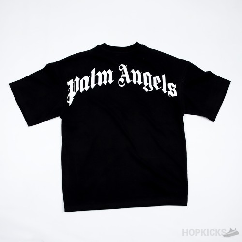 Palm Angels Classic Logo Print Black Tee