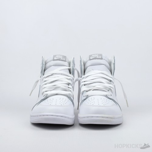 Air Jordan 1 High White Platinum (Premium Batch) (Yellow Spots)