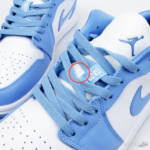 Air Jordan 1 Low UNC (Premium Plus Batch) (Slightly Damage From Front)