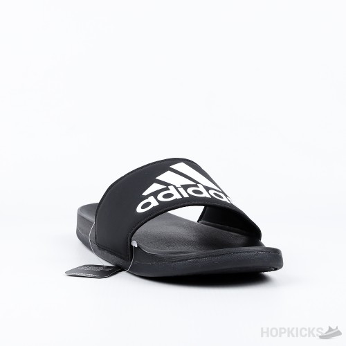 Adidas Adilette Comfort Slides Black White
