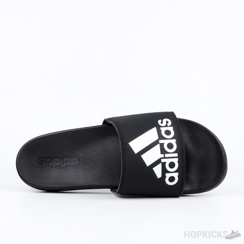 Adidas Adilette Comfort Slides Black White