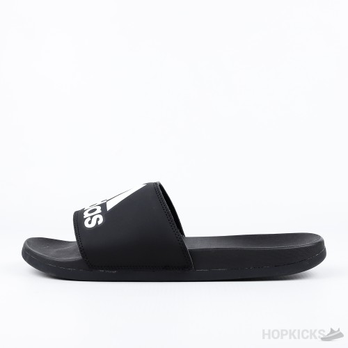 Adidas Adilette Comfort Slides Black White