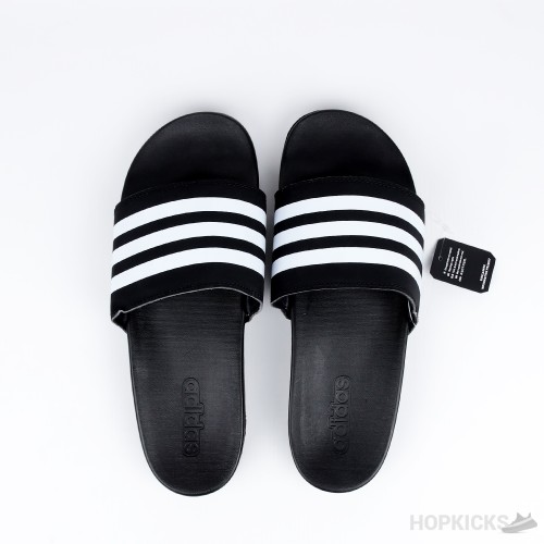 Adidas Adilette Comfort Slides Core Black Cloud White