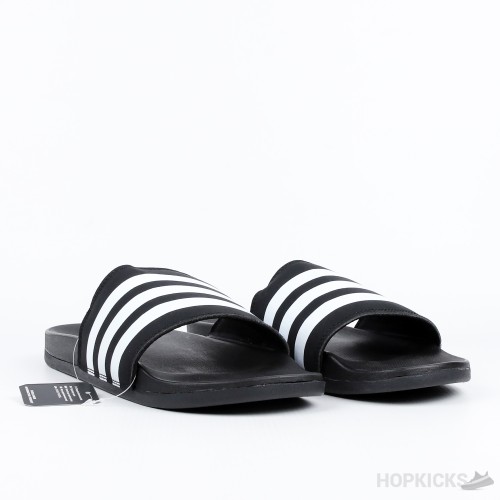 Adidas Adilette Comfort Slides Core Black Cloud White