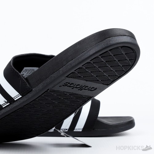 Adidas Adilette Comfort Slides Core Black Cloud White