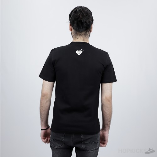Human Made Heart T-Shirt Black Logo