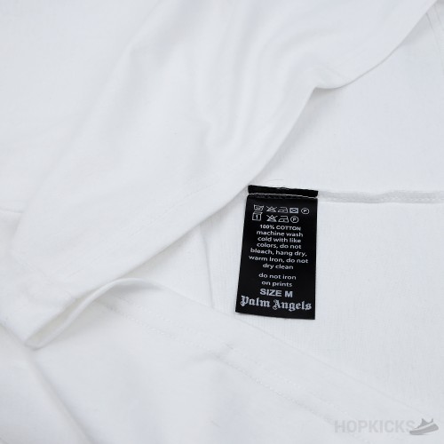Palm Angels Leopard Bear Classic White T-Shirt