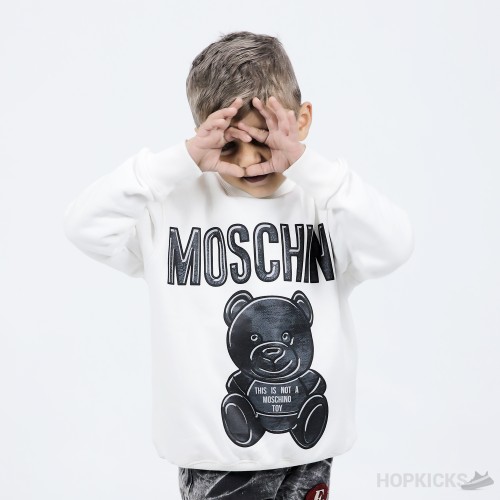 Moschino Teddy Bear Organic Cotton Sweatshirt (Kids)