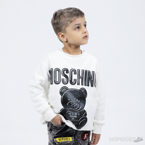 Moschino Teddy Bear Organic Cotton Sweatshirt (Kids)