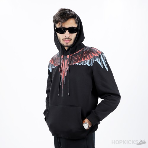 Marcelo Burlon County of Milan Icon Wings Drawstring Hoodie