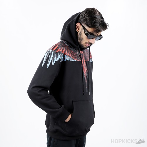 Marcelo Burlon County of Milan Icon Wings Drawstring Hoodie