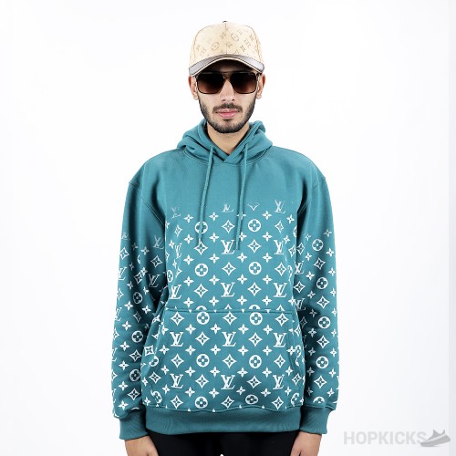 LV Monogram Gradient Cotton Hoodie