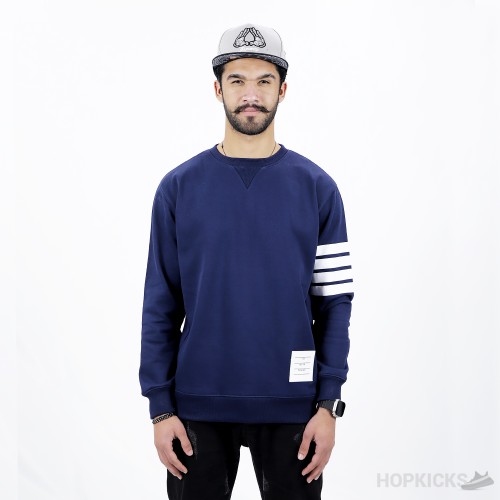 Thom Browne Engineered 4-Bar Jersey Sweatshirt