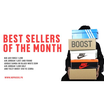 Best Sellers of The Month (Hyped Sneakers)