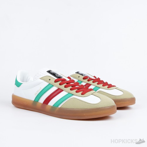 Adidas x Gucci Gazelle White Green Red (Premium Plus Batch)