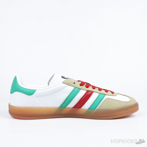 Adidas x Gucci Gazelle White Green Red (Premium Plus Batch)