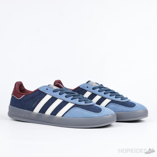 Adidas Gazelle Indoor Crew Navy Burgundy (Premium Plus Batch)