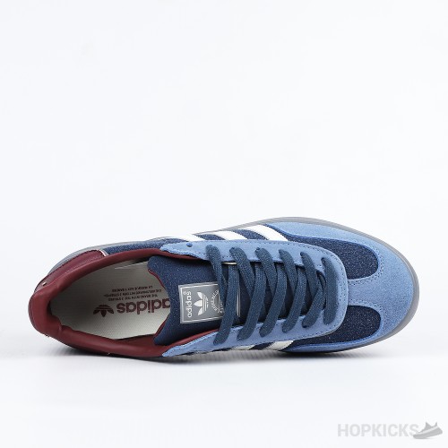 Adidas Gazelle Indoor Crew Navy Burgundy (Premium Plus Batch)