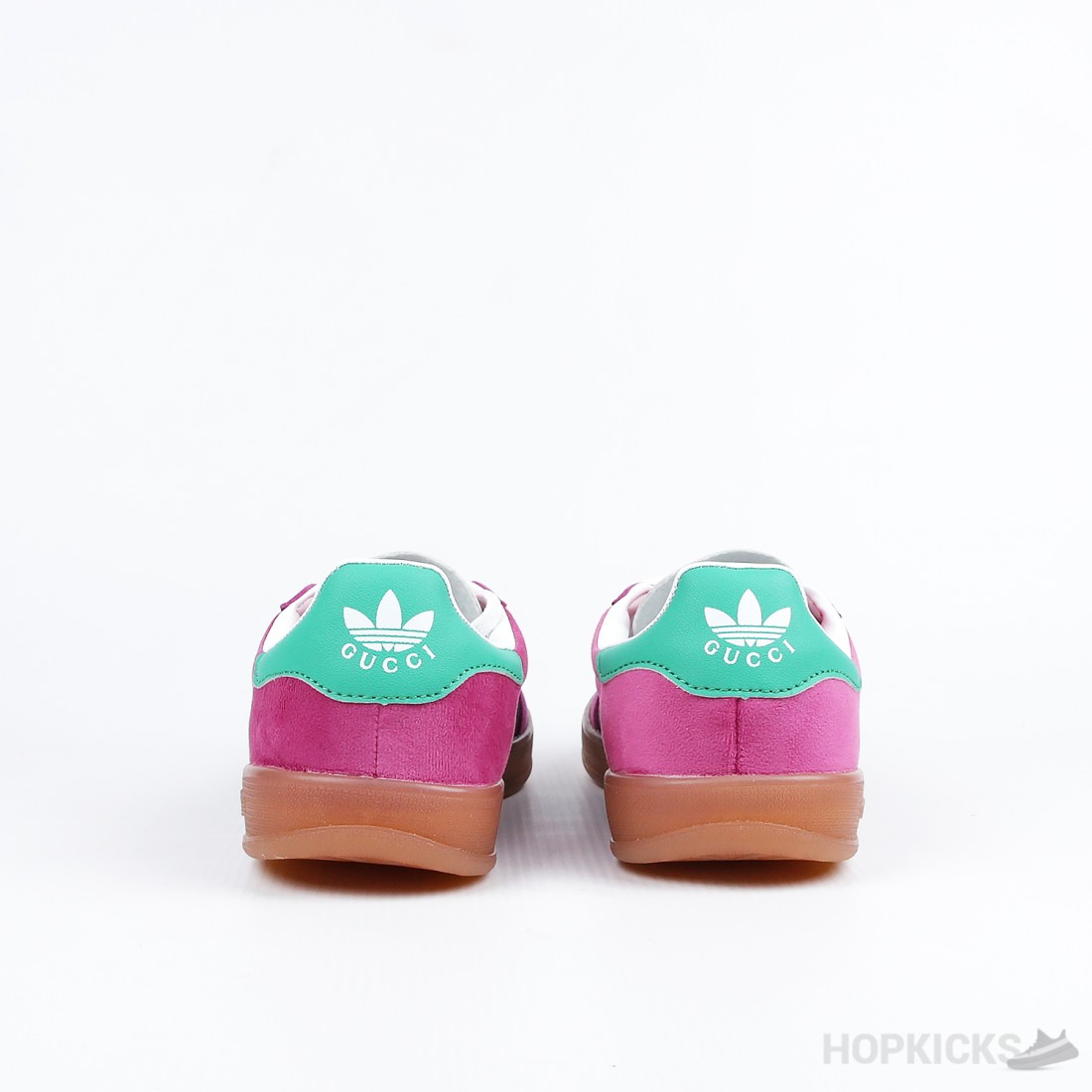adidas gazelle silver green womens Gucci X Adidas Pink & Green Gazelle Sneakers Size 6 Women's Men 5 – Joyce's  Closet main image 0
