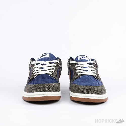 Nike SB Dunk Low Tweed Midnight Navy Corduroy (Premium Plus Batch)