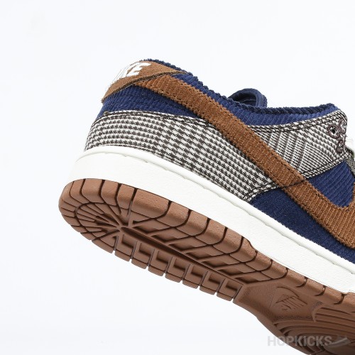 Nike SB Dunk Low Tweed Midnight Navy Corduroy (Premium Plus Batch)