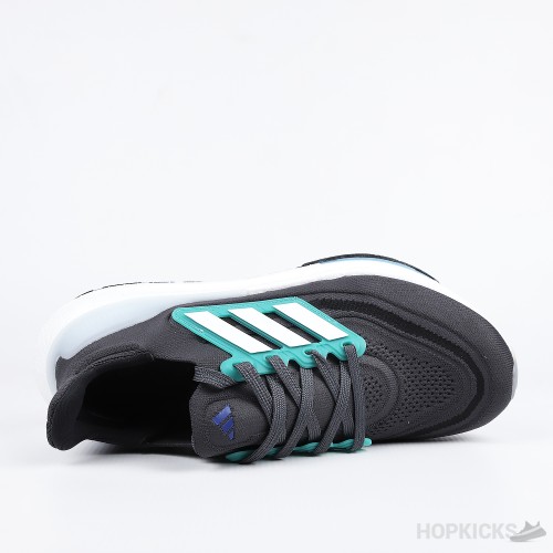 Adidas Ultra Boost Light Carbon Blue Dawn Court Green (Premium Plus Batch)
