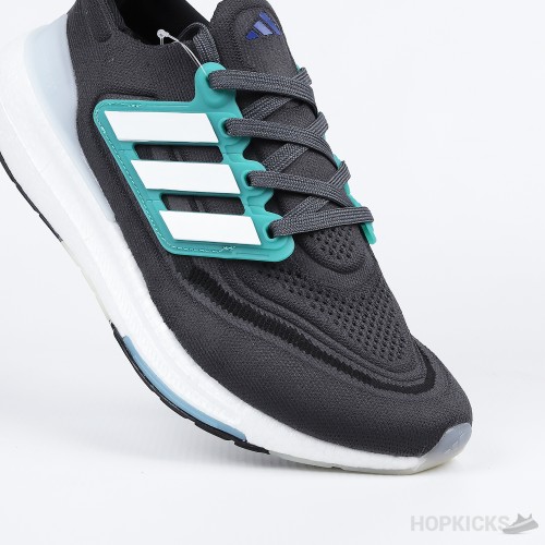 Adidas Ultra Boost Light Carbon Blue Dawn Court Green (Premium Plus Batch)