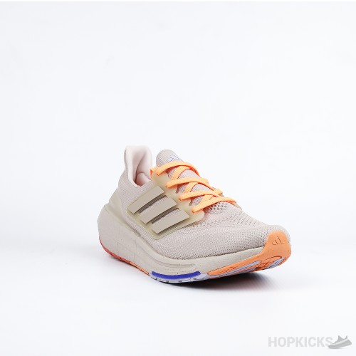 Adidas Ultraboost Light Wonder Taupe Wonder Taupe Solar Red (Premium Plus Batch)