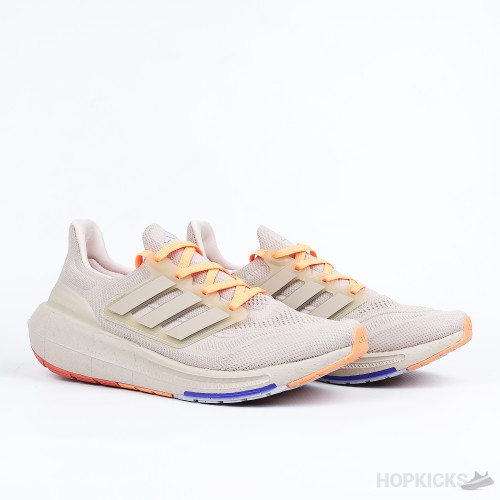 Adidas Ultraboost Light Wonder Taupe Wonder Taupe Solar Red (Premium Plus Batch)