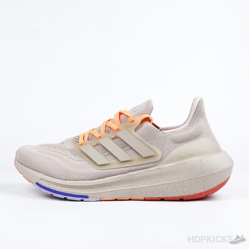 Adidas Ultraboost Light Wonder Taupe Wonder Taupe Solar Red (Premium Plus Batch)