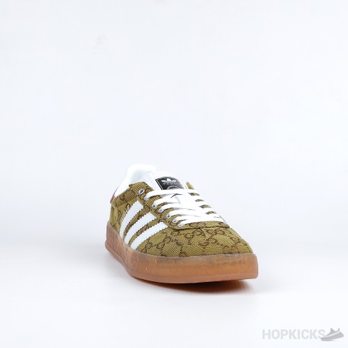 Adidas Gazelle Gucci Original GG Beige Brown