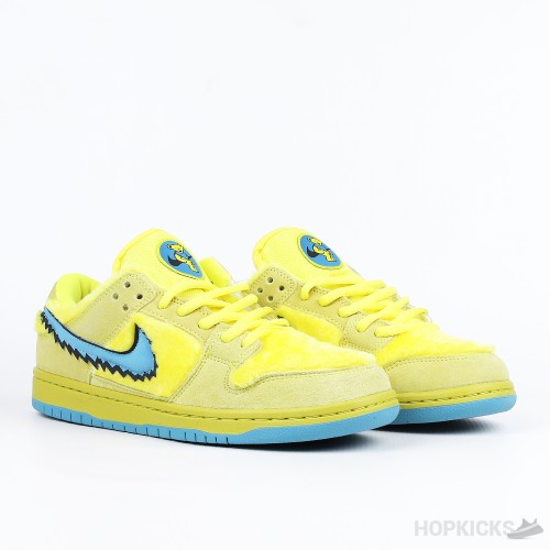 Nike SB Dunk Low Grateful Dead Bears Opti Yellow