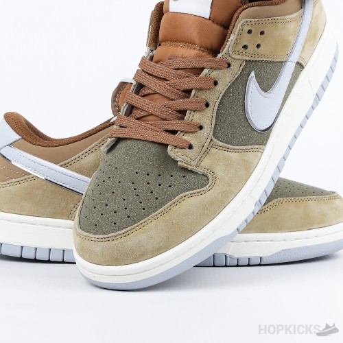 Nike SB Dunk Low Khaki Brown Olive Grey (Premium Plus Batch)