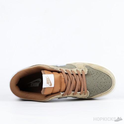 Nike SB Dunk Low Khaki Brown Olive Grey (Premium Plus Batch)