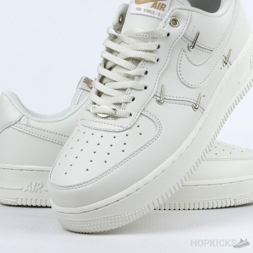 Nike Air Force 1 '07 LX CN Sail Gold Mini Swooshes