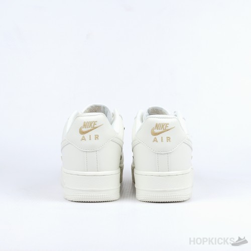 Nike Air Force 1 '07 LX CN Sail Gold Mini Swooshes